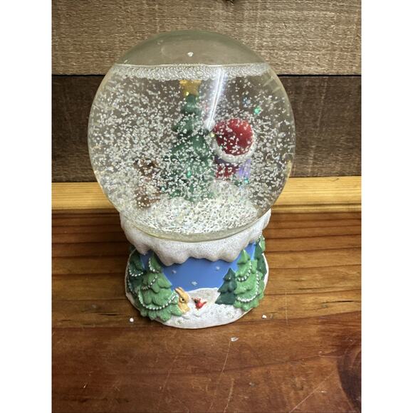 Hallmark Limited Quantity Snow Buddies Snow Globe In Box - Picture 5 of 8